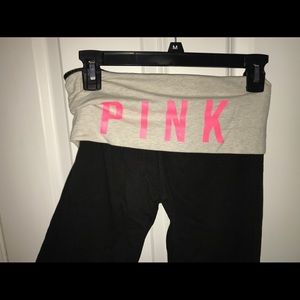 Pink Yoga Victoria Secret pants.